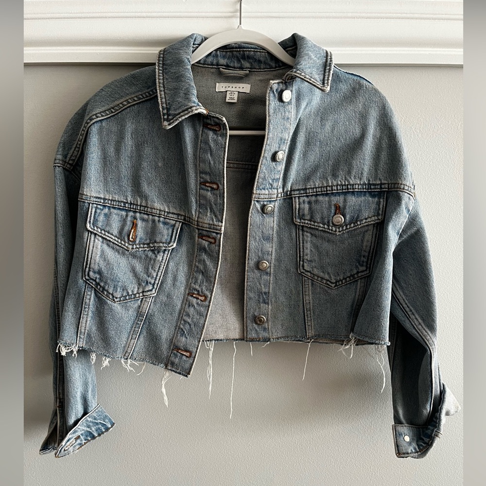 Cropped Denim Jacket